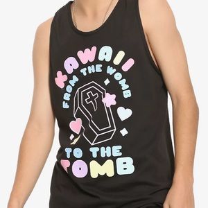 Unisex From the Womb to the Tomb Black Matter Tank